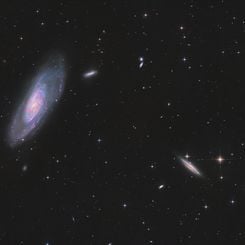  A View Toward M106 