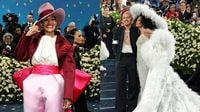 Diana Ross Wears Dramatic 18-foot Shawl, Tracee Ellis Ross Plays With Proportions in Marc Jacobs for Met Gala 2025 Red Carpet