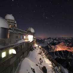 Winter Night at Pic du Midi