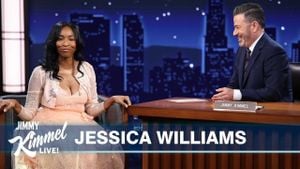 Jessica Williams Playfully Calls Out Harrison Ford At SAG Awards