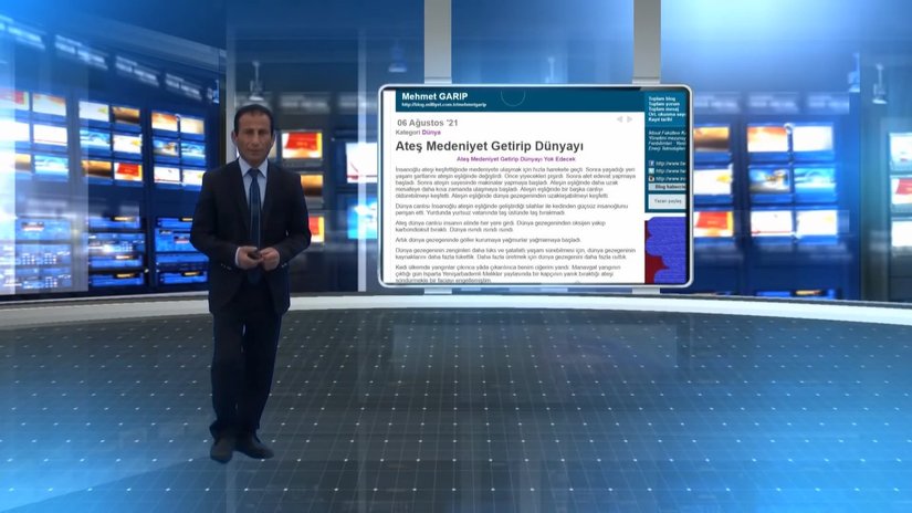 Ateş Medeniyet Getirip Dünyayı Yok Edecek