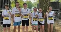 Southport children complete Mini Marathon for #kNOwKnifeCrime campaign as teachers prepare to run London Marathon | Stand Up For Southport