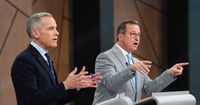 Carney faces off with chief rival during first Canada debate