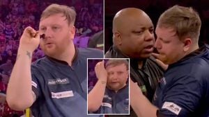 Cameron Menzies Cries During World Darts Championship Loss