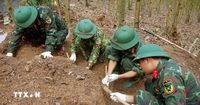 Quảng Trị: Phát hiện, quy tập 4 hài cốt liệt sỹ tại Khe Sanh