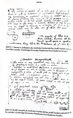 Newton bu yazılarda ne anlatmak istiyor?