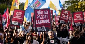 Portugal Erupts In Protest Over Labor Law Changes