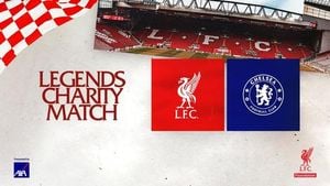 Liverpool Legends And Chelsea Legends Face Off In Charity Match