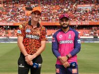 IPL 2025: Rajasthan Royals elect to bowl first against Sunrisers Hyderabad