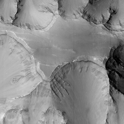 Mars’ta Bir Büyük Kanyonun İçinde