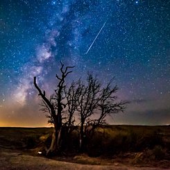  Comet Dust over Enchanted Rock 