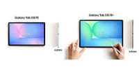 Leaked Galaxy Tab S10 FE and FE+ marketing image confirms screen size and thickness