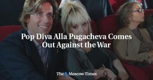 Alla Pugacheva Confronts NTV Journalist During Limassol Encounter