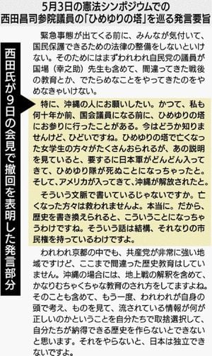 Controversy Erupts Over Remarks At Himeyuri Tower