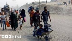 Israeli Offensive Drives Mass Exodus From Gaza City