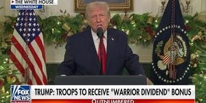 Trump Delivers $1,776 Warrior Dividend To Troops Nationwide
