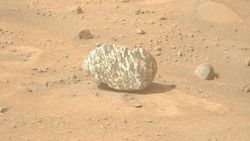 NASA'nın Mars Aracı "Zebra Çizgili" Kaya Keşfi ile Bilim İnsanlarını Şaşırttı.