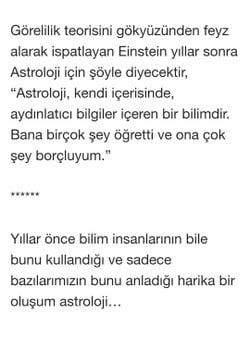Einstein astrolojiye inanıyor mu?