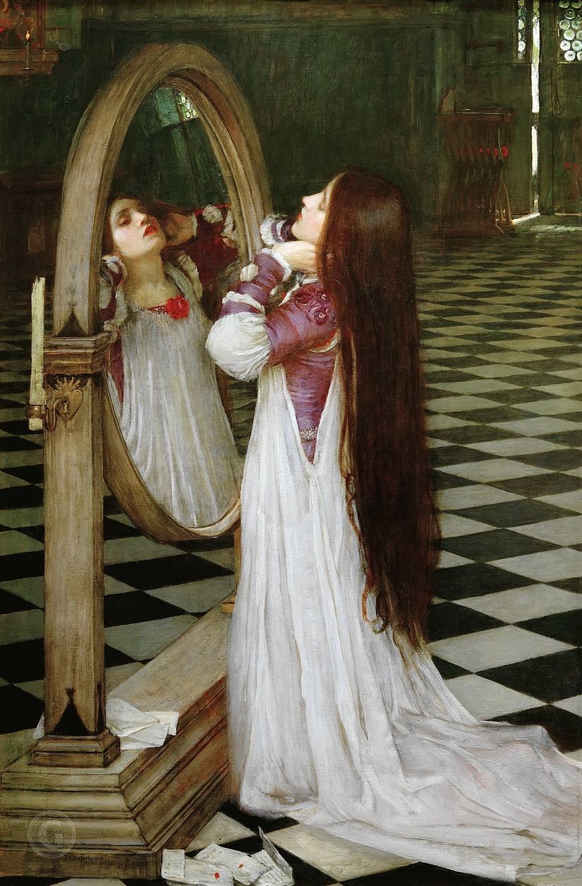 John William Waterhouse'in "Mariana in the South" isimli çalışması