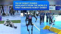 75s of robot power: Highlights from the first World Humanoid Robot Games