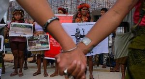 Indigenous Protesters Block COP30 Entrance In Brazil