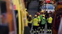 Building collapse in central Madrid kills 2 workers, 2 more missing in the debris