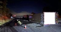 M6 shut for 'most of the morning' after lorry overturns