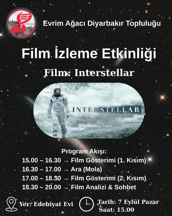 Evrim Ağacı Diyarbakır Topluluğu Film İzleme Etkinliği