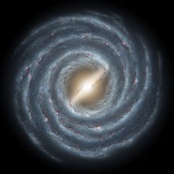 Barred Spiral Milky Way