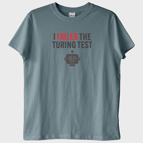 "Turing Test": Robot musunuz? T-Shirt