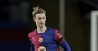 Barcelona’s Frenkie de Jong ready to take on Lamine Yamal and Spain after missing Atletico clash