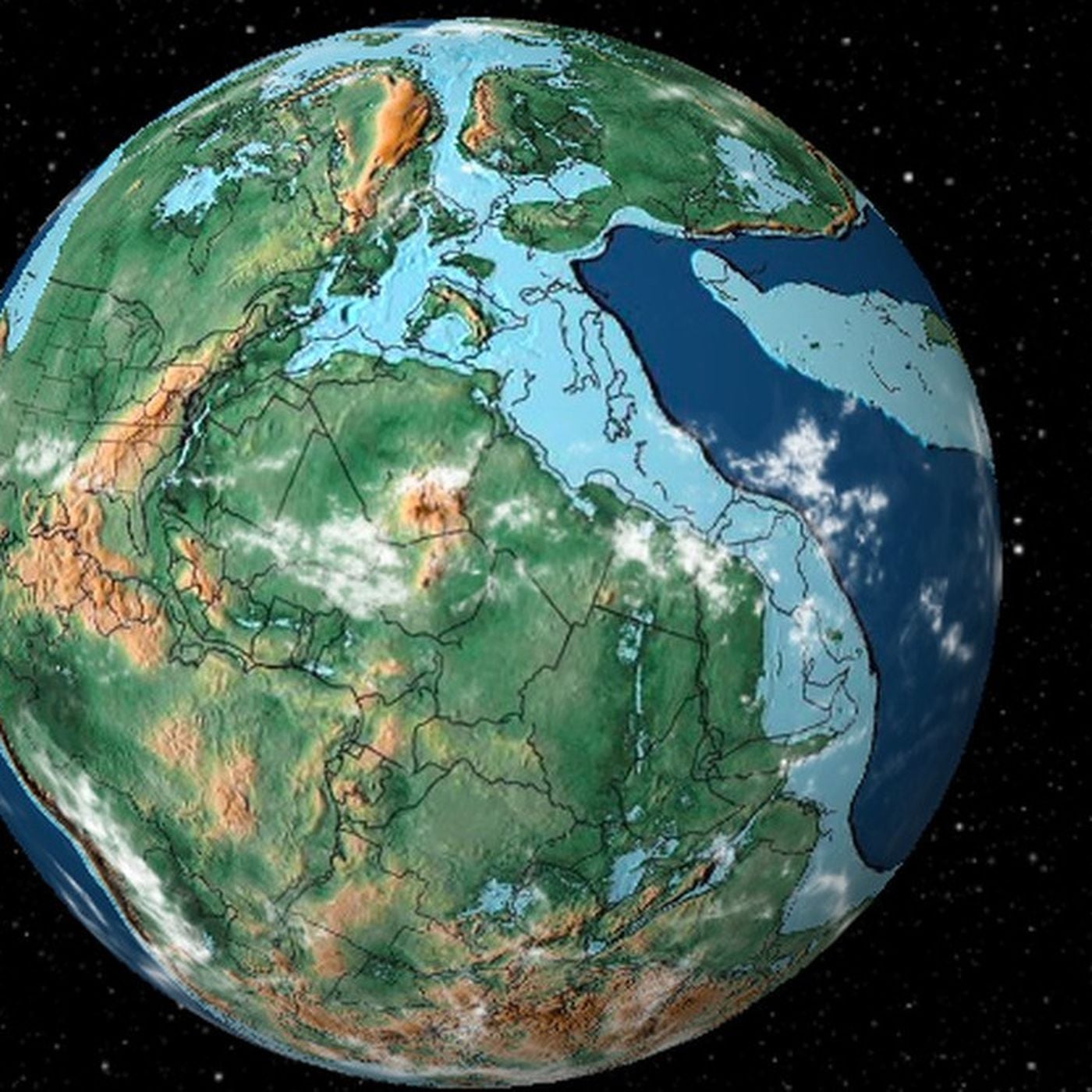 Süperkıta Pangaea Hiç Kırılmamış Olsaydı, Ne Olurdu?