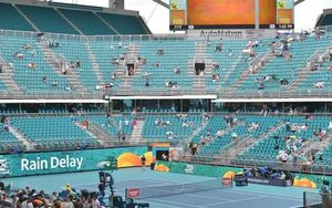 Rain Disrupts Miami Open, Matches Postponed Until Tomorrow