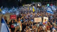 Trump halts Gaza visas as Israelis protest war