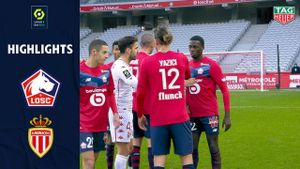 Lille Overcomes AS Monaco 2-1 In Ligue 1 Showdown