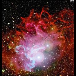 The Flaming Star Nebula from CFHT