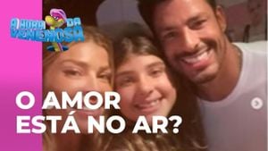 Cauã Reymond And Daughter Sofia Shine At Rio Open