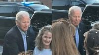 Biden spotted with forehead scar after Mohs surgery to remove skin cancer | Video