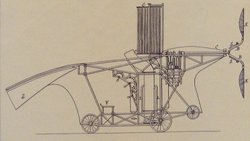 Clement Adler’in Buhar Gücü İle Çalışan İlk Uçağını Yapması