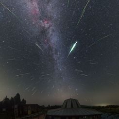  Perseid Meteors over Slovakia 