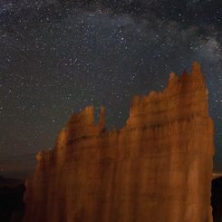 The Milky Way Over Bryce Canyon