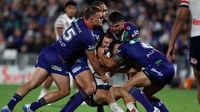 Warriors win war of attrition against Roosters