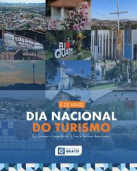 8 DE MAIO - DIA NACIONAL DO TURISMO – Prefeitura Municipal de Quatis