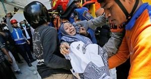 Race Against Time After Indonesia School Collapse