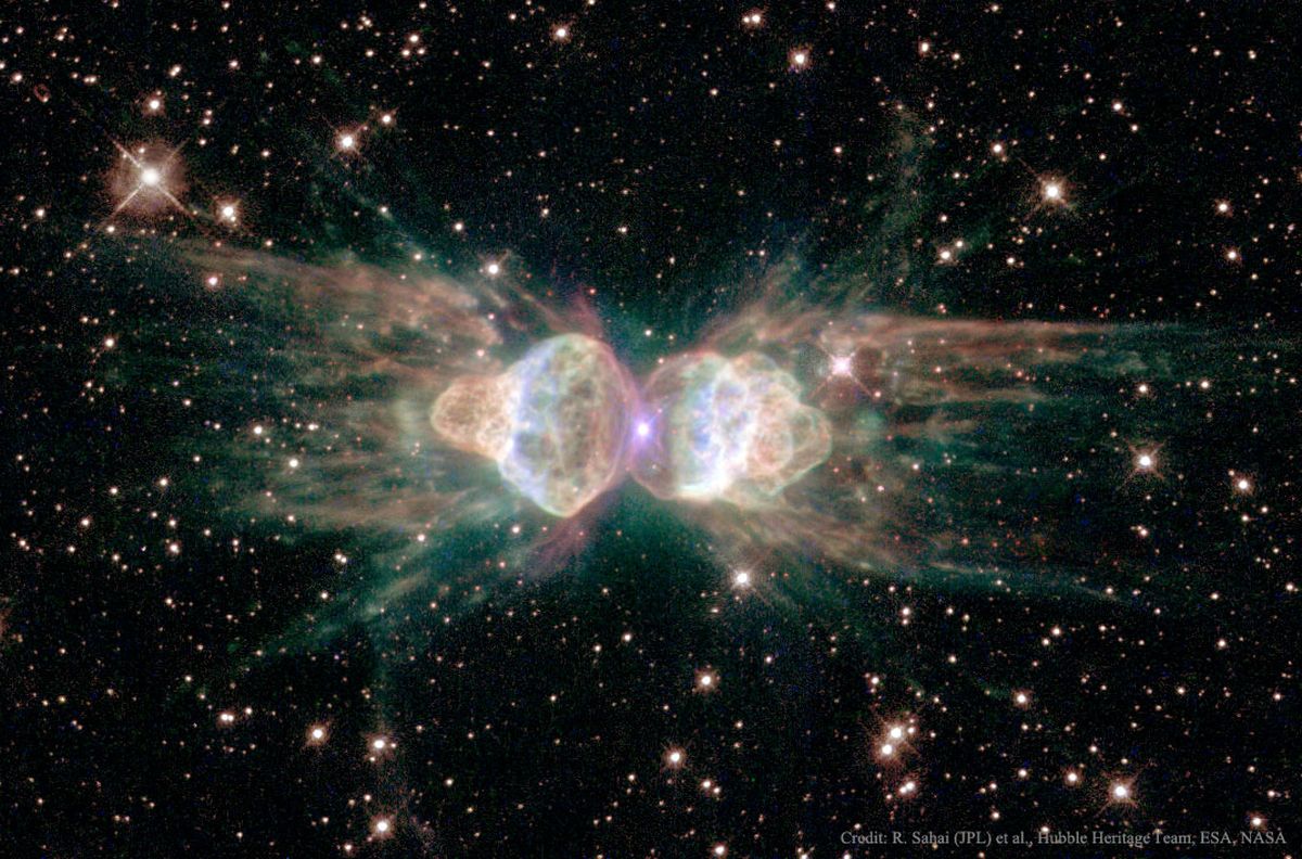  Planetary Nebula Mz3: The Ant Nebula 