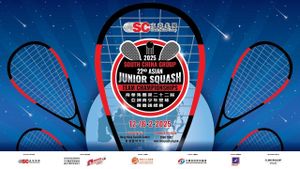 Thailand's Youth Team Proudly Competes At Asian Junior Squash Championships