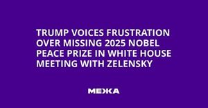 Nobel Peace Prize Sparks Global Tensions In 2025