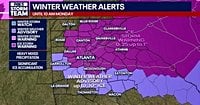 LIVE UPDATES: Winter weather alerts, warnings updated for North Georgia