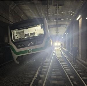 Seoul Subway Train Derails At Sindorim Station, No Casualties