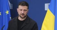Ukrainian drones strike major Russian gas plant as Trump says Kyiv may have to trade land for peace